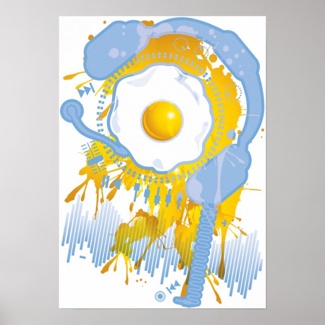 Poster Funny_Fried_Egg (Frente)