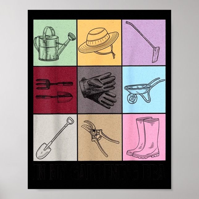 Poster Funny Gardening Lover S Plant Lover , Men's G Clic (Frente)