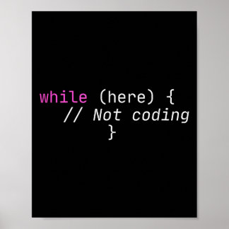 Poster Funny Hard Working Devops Programming C# 