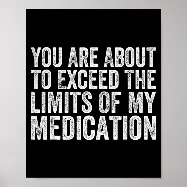 Poster Funny Humor Sarcastic Signs That Make People Laugh (Frente)