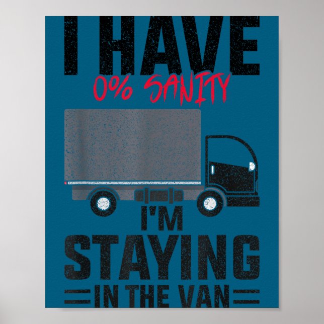 Poster Funny I’m Staying In The Van Phasmophobia Gamer Me (Frente)