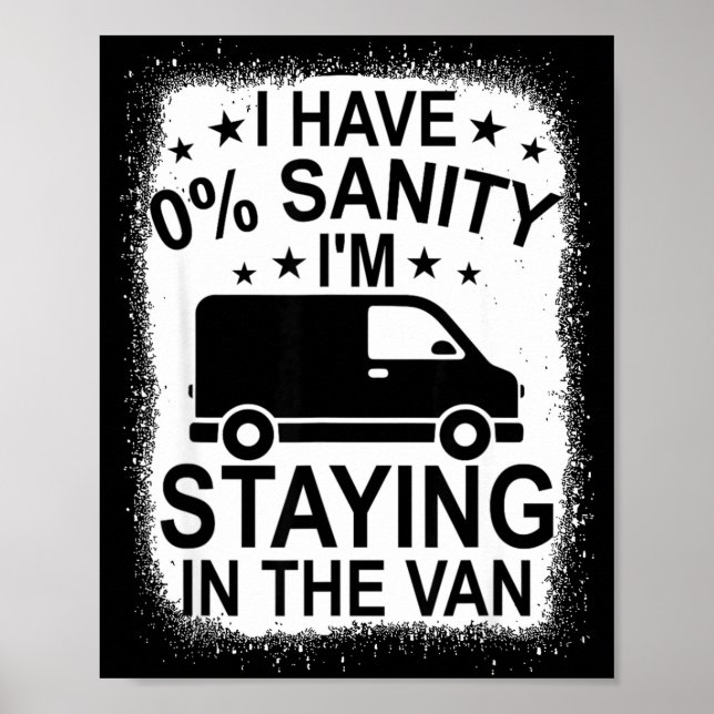 Poster Funny I'm Staying In Tha Van Phasmophobia Women Ma (Frente)