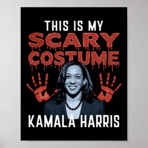 Poster Funny Kamala Harris Halloween Costume - 47th Presi