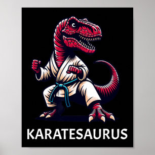 Poster Funny Karate Lover Dons E Papatista Umses