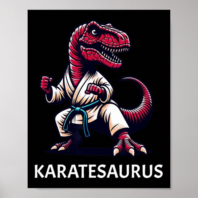 Poster Funny Karate Lover Dons E Papatista Umses (Frente)