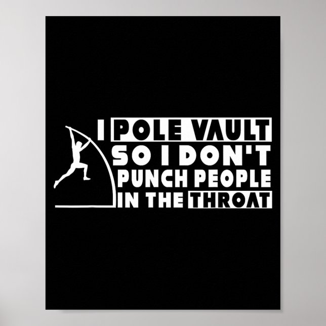 Poster Funny Le Vault So I Don't Punch People - Le Vaulti (Frente)