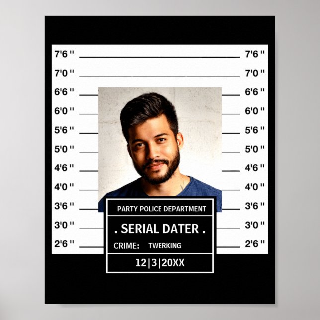Poster Funny Mugshot Ster  (Frente)