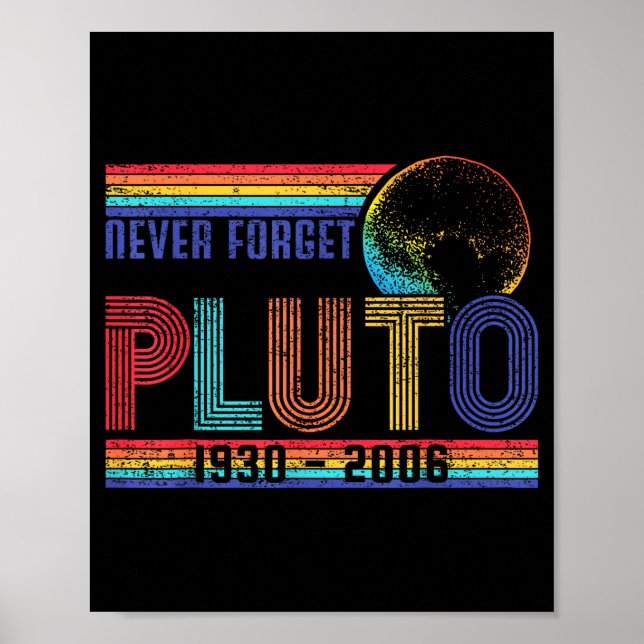 Poster Funny Never Forget Memorial Space Science Astronom (Frente)