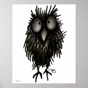 Poster Funny Night Owl
