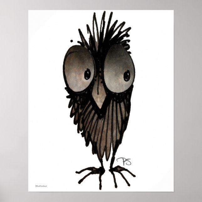 Poster Funny Owl (Frente)