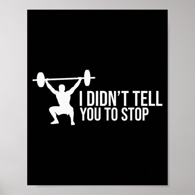 Poster Funny Personal Trainer Saying Gift Gym Coach Train (Frente)