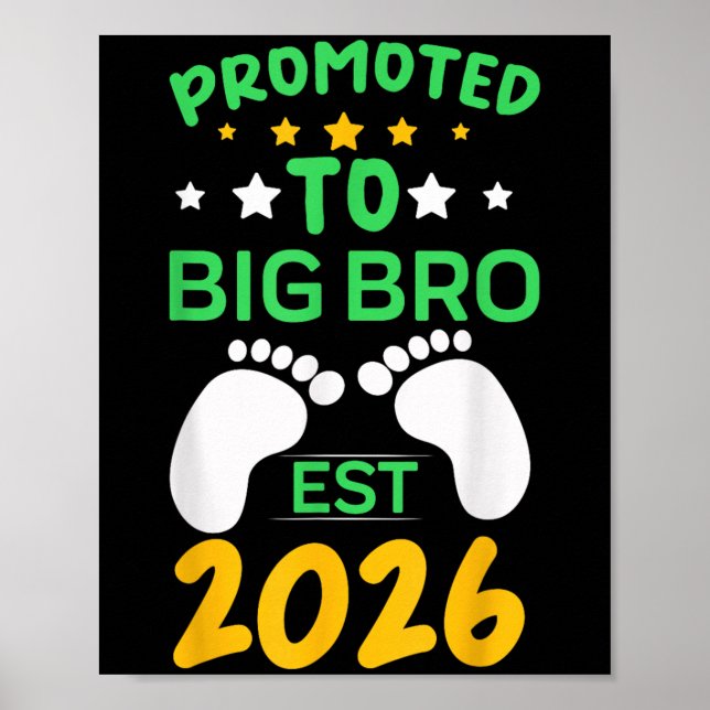 Poster Funny Promoted To Big Brother 2026 Soon To Be Big  (Frente)