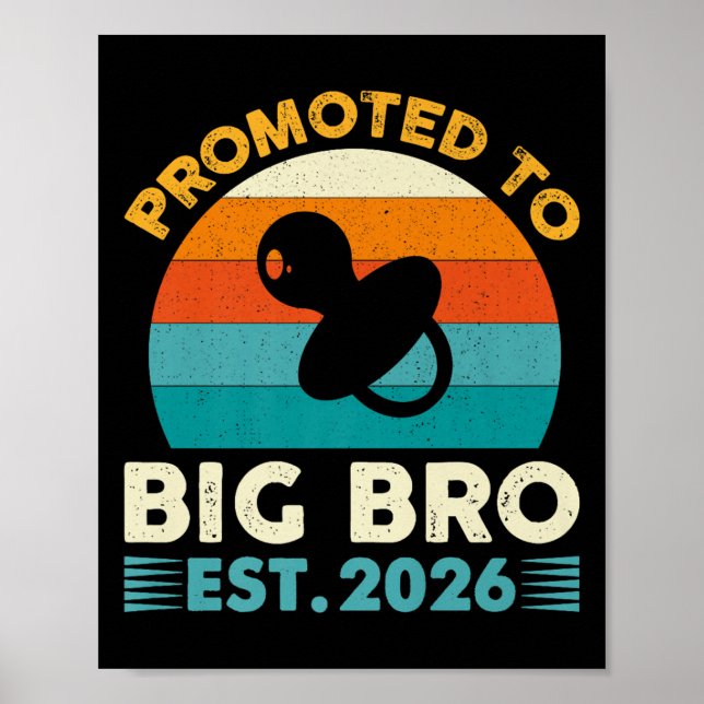 Poster Funny Promoted To Big Brother 2026 Soon To Be Big  (Frente)