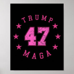 Poster Funny Qr 45 47 Trump Inauguration 2025 Dance Code