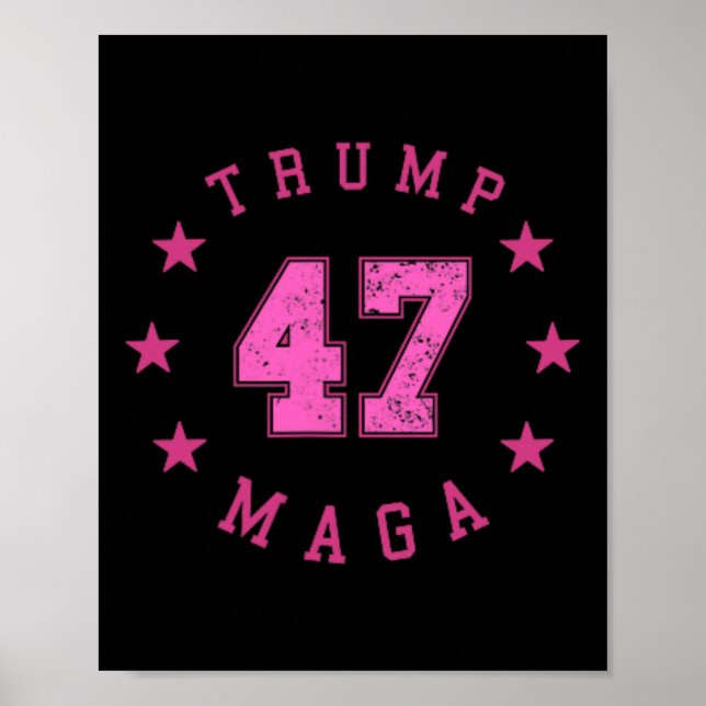 Poster Funny Qr 45 47 Trump Inauguration 2025 Dance Code (Frente)
