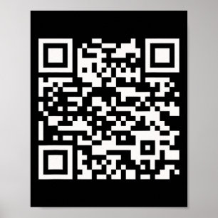 Poster Funny Qr Presidente Trump 4547 Dançando Movimentos