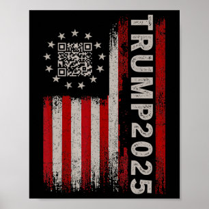 Poster Funny Qr Presidente Trump 4547 Tee Trump Dancing C