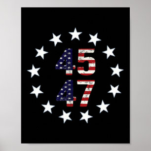Poster Funny Qr Presidente Trump Dance Code 1