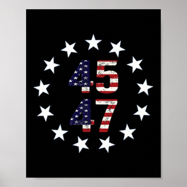 Poster Funny Qr Presidente Trump Dance Code 1 (Frente)