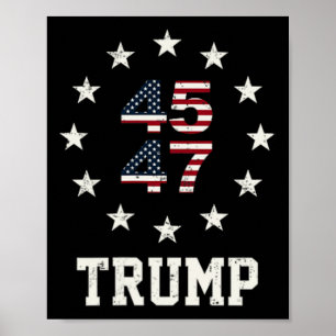 Poster Funny Qr Presidente Trump Dance Code 4547 (frente 