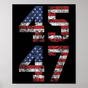 Poster Funny Qr Presidente Trump Dance Code (em Byck) 1