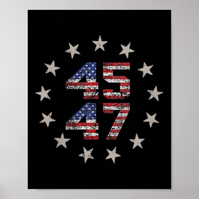 Poster Funny Qr Presidente Trump Dance Code (em Byck) 6 (Frente)