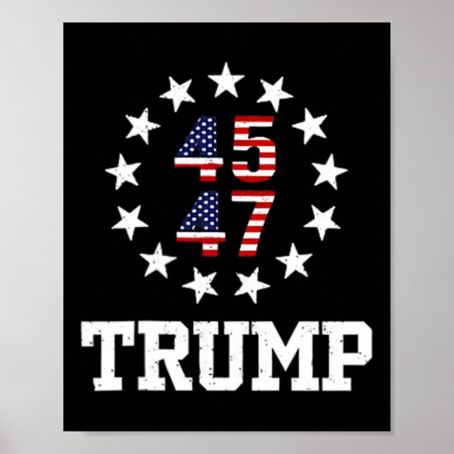 Poster Funny Qr Presidente Trump Dance Code Inauguração D (Frente)