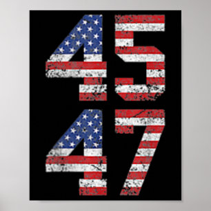 Poster Funny Qr Presidente Trump Dance Code (no verso) 1