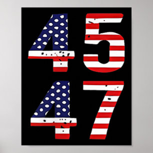 Poster Funny Qr Presidente Trump Dance Code Trump 45_47