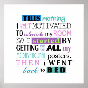 Poster Funny Redecorate Demotivate Light Background ID113