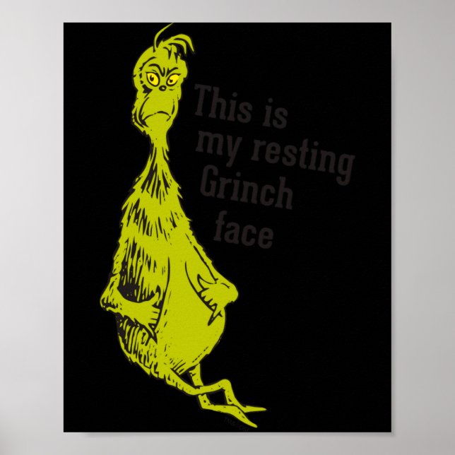 Poster Funny Resting Face  (Frente)