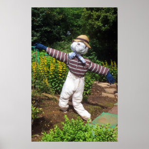 Pôster Funny scarecrow