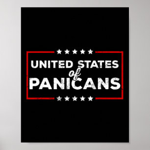 Poster Funny Tarifas Trump Orgulhoso Panican Estados Unid