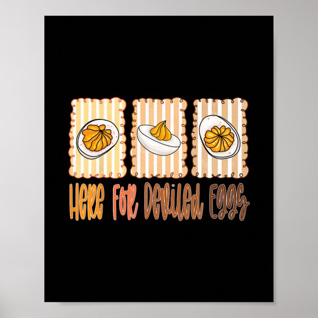 Poster Funny Thanksgiving Dinner You Know Why I'm Here De (Frente)