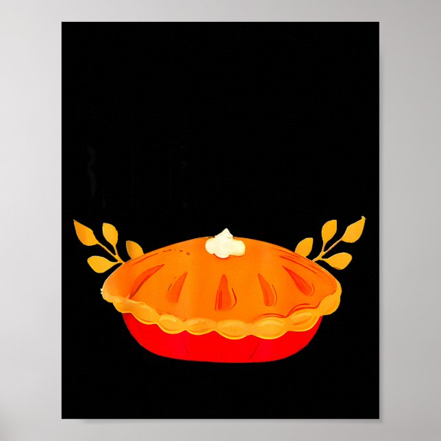 Poster Funny Thanksgiving Go Ahead Bake My Day Men Women  (Frente)