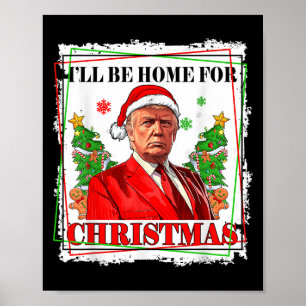 Poster Funny Trump Daddys volta ao Natal 2024-2028