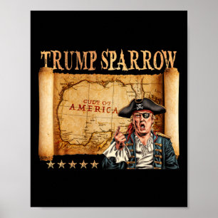 Poster Funny Trump Renomeando Golfo Do México Humo Políti
