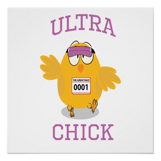 Pôster Funny Ultra Pintinho Runner (Frente)