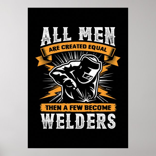 Poster Funny Welder (Frente)