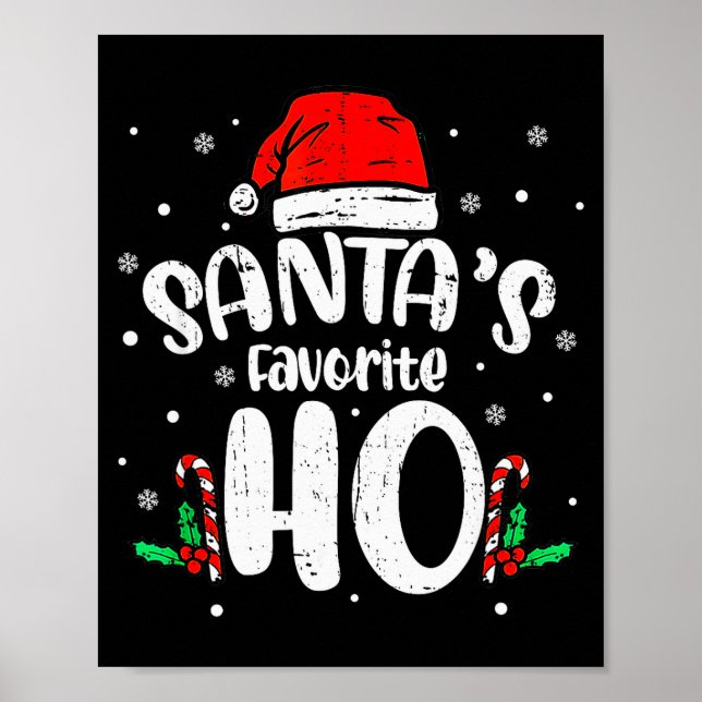 Poster Funny Xmas Naughty Dirty Adult Humor Pj Christmas  (Frente)