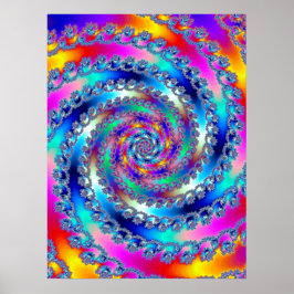 Poster Furacão Azul I