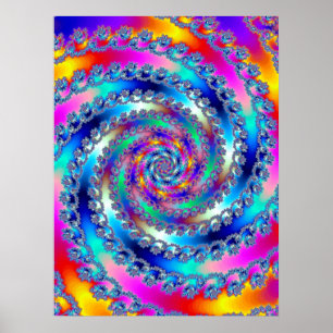 Poster Furacão Azul I