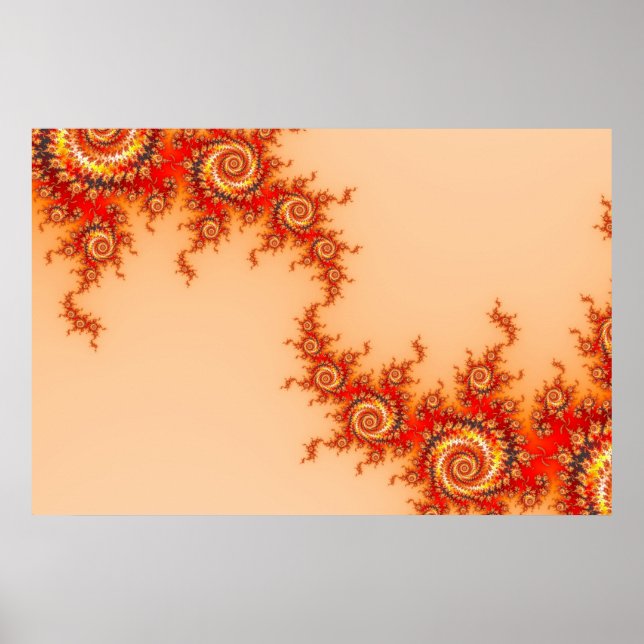 Pôster Furacão de incêndio (Frente)