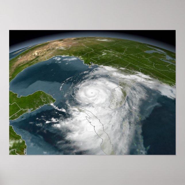 Pôster Furacão Dennis 2 (Frente)