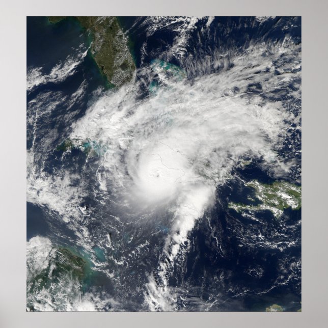 Poster Furacão Paloma (Frente)