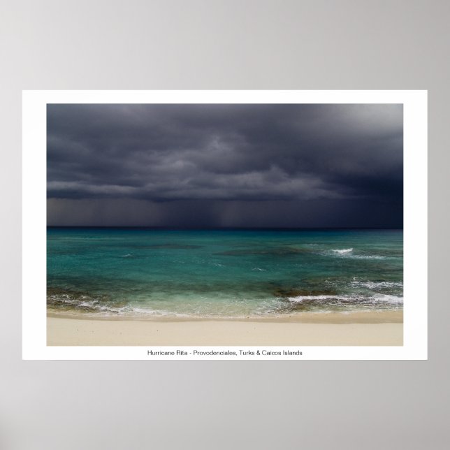 Pôster Furacão Rita (Frente)