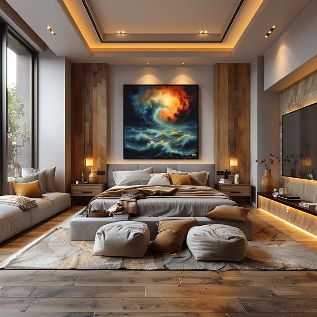 Pôster Furia Celestial: Impresionista y Surrealista (Criador carregado)