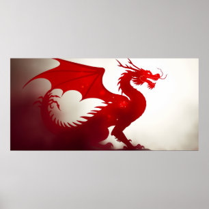 Poster Fúria do Dragão Carmesim