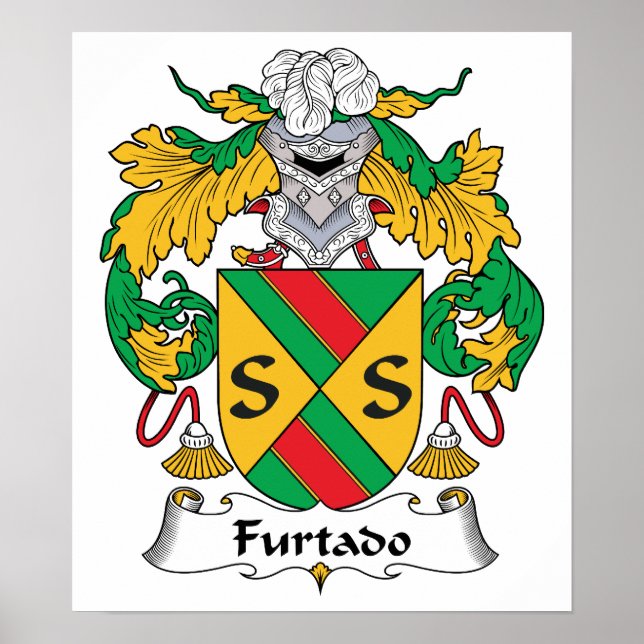 Poster Furtado Family Crest (Frente)