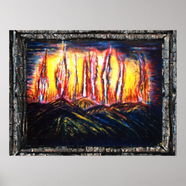 Pôster Fury Fires (Frente)